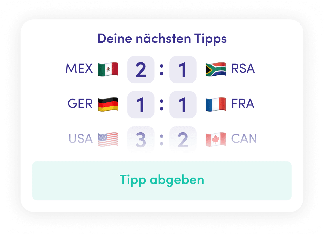 WM-Spiele tippen