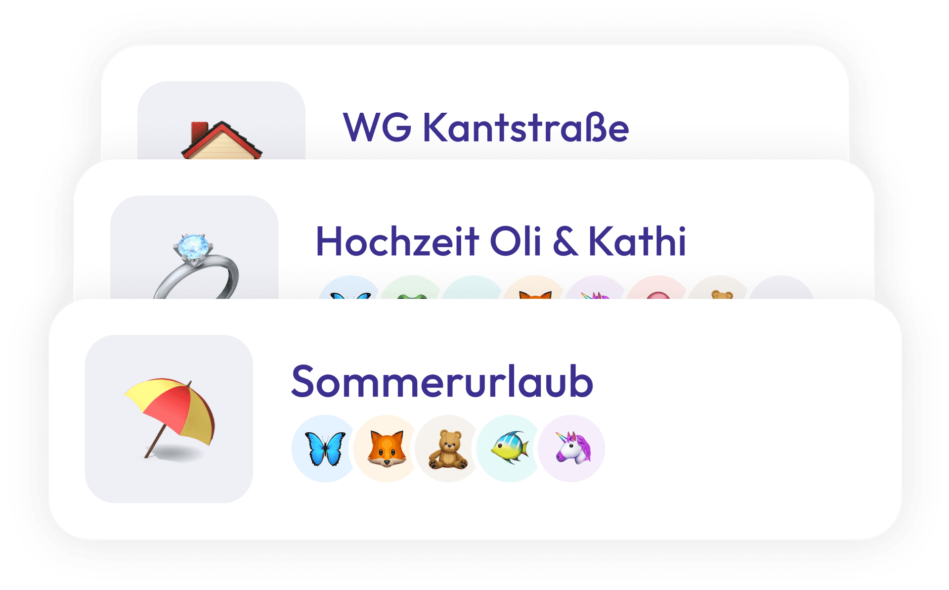 Geteilte Gruppen