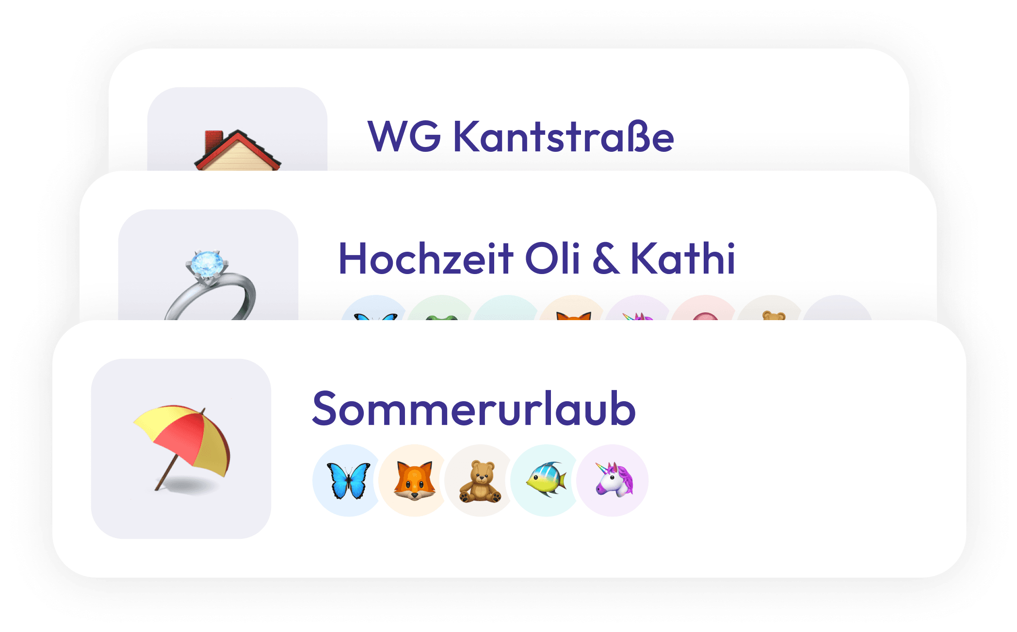 Geteilte Gruppen