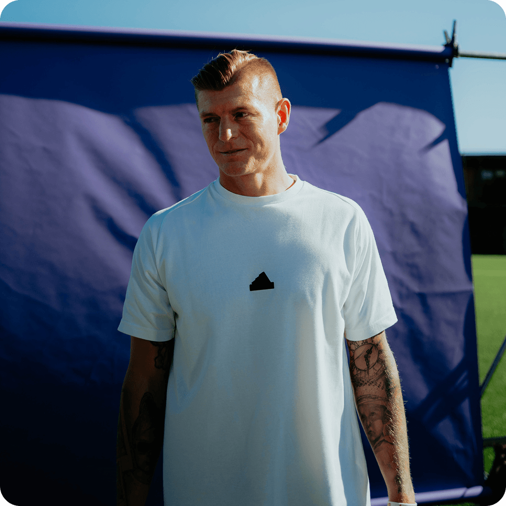 Toni Kroos auf dem Spielfeld